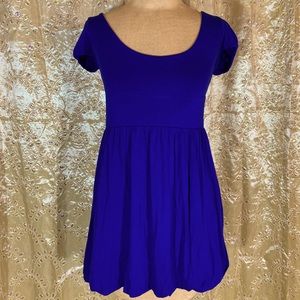 Forever 21 Cobalt Blue Skater Dress